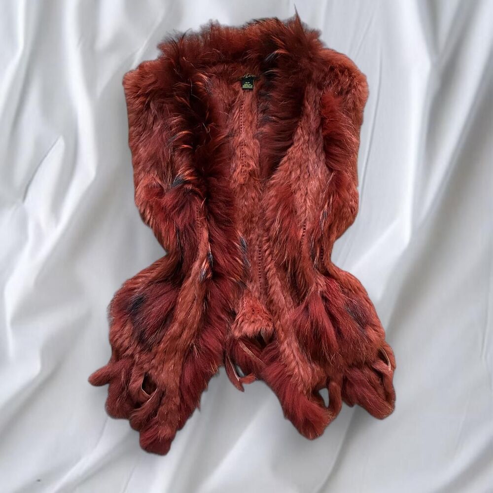 Rabbit and Racoon Fur Coat